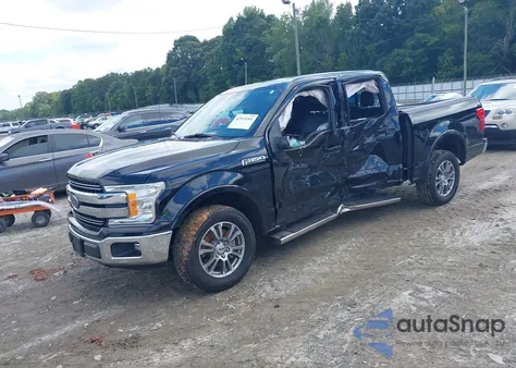 2018 Ford F-150 Lariat from USA, damaged, VIN 1FTEW1C52JFE35733
